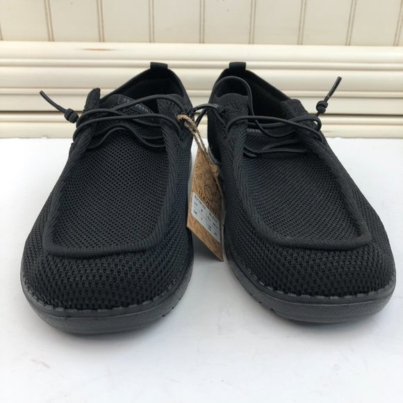 ITAZERO Black Slip On Comfy Loafer Shoes Minimalist Walking - Picture 4 of 15